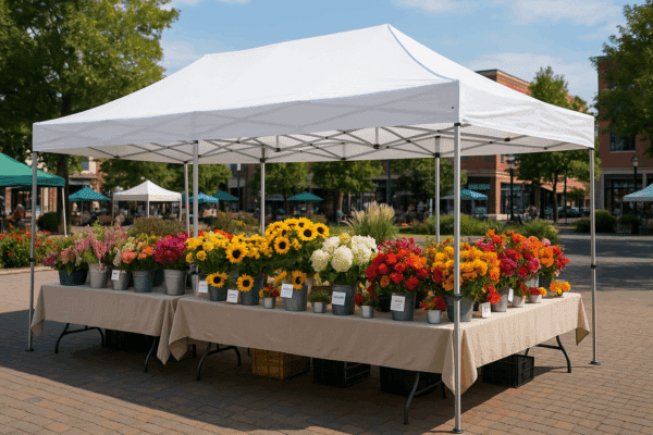 10'x20' - UNDERCOVER X2 PRO Aluminum Canopy | BIG SHADE COVERAGE - Image 4