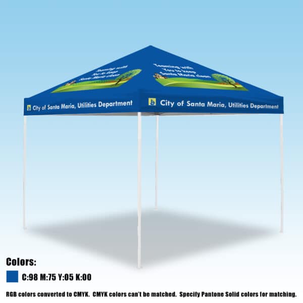 Custom Printing 10'x10' UNDERCOVER® X3 Canopy - Image 16