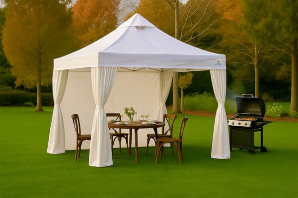 10'x10' - UNDERCOVER® X2 Canopy | ALUMINUM Professional | CRS Curtain-Walls | TILT-N-GO®