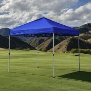 10'x10' Recreational Instant Canopy  | SUPER COMPACT  | Tilt-N-Go™ Transport |  Spikes