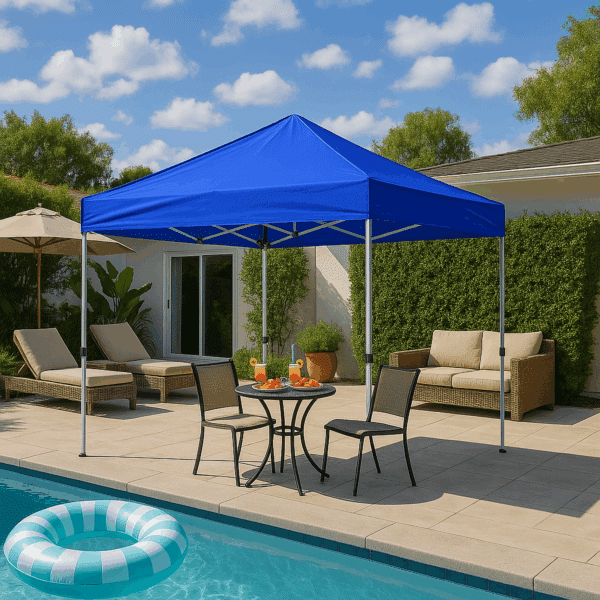 10'x10' Recreational Instant Canopy  | SUPER COMPACT  | Tilt-N-Go™ Transport |  Spikes - Image 5