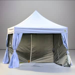 10'x10' - UNDERCOVER® X2 Canopy | ALUMINUM Professional | CRS Curtain-Walls | TILT-N-GO®
