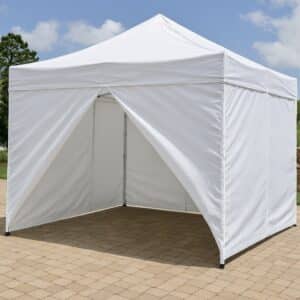 10’x10’ POPUP-SHADE® PLUS | Super Compact with Walls  | Commercial Crossover | TILT-N-GO™ Transport