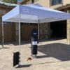 10’x10’ POPUP-SHADE® PLUS | Super Compact with Walls  | Commercial Crossover | TILT-N-GO™ Transport - Image 5