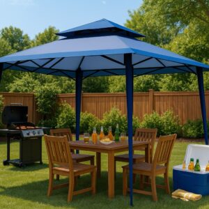 13'x13' BIG SHADE Extended-Eave / Instant Canopy / Super Compact / Wheel-Bag