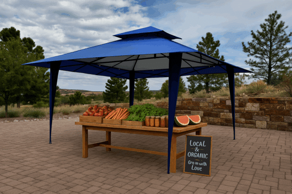 13'x13' BIG SHADE Extended-Eave Super Compact Instant Canopy / TILT-N-GO® / Shades 169 SQF Comfortably - Image 4