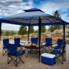 13'x13' BIG SHADE Extended-Eave / Instant Canopy / Super Compact / Wheel-Bag