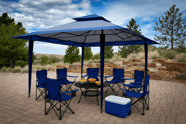 13'x13' BIG SHADE Extended-Eave / Compact Instant Canopy / TILT-N-GO® / Shades 169 SQF Comfortably