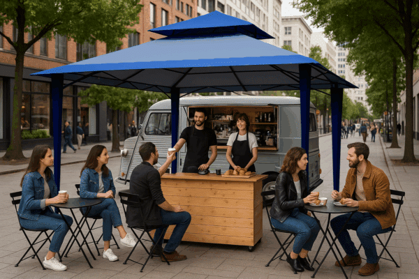 13'x13' BIG SHADE Extended-Eave / Compact Instant Canopy / TILT-N-GO® / Shades 169 SQF Comfortably - Image 6