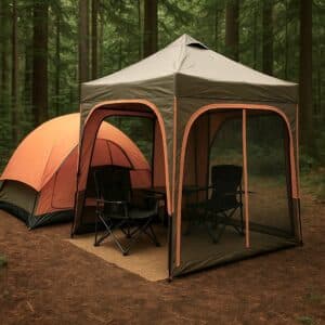 APEX-CAMP Modular Camping - Canopy Meets Dome Tent - The Future of Outdoor Living