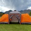 APEX-CAMP Outdoor Living  2 Popup Canopies Plus 2 Domes and Walls Modular Camping