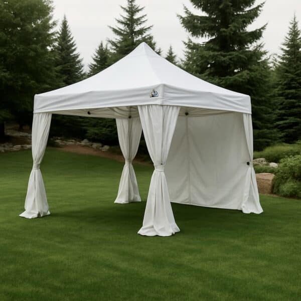 10'x10' - UNDERCOVER® X2 Canopy | ALUMINUM Professional | CRS Curtain-Walls | TILT-N-GO® - Image 12