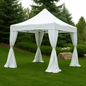 10'x10' - UNDERCOVER® X2 Canopy | ALUMINUM Professional | CRS Curtain-Walls | TILT-N-GO®