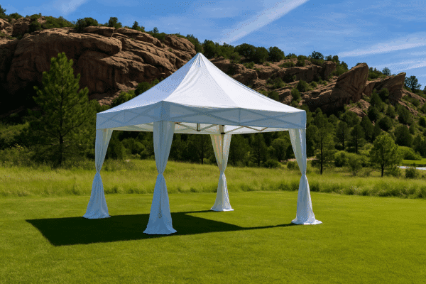 10'x10' - UNDERCOVER® X2 Canopy | ALUMINUM Professional | CRS Curtain-Walls | TILT-N-GO® - Image 10