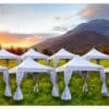FLEET of 6pc 10’x10’ X3 Commercial Instant Canopies / CRS Curtain-Walls / TILT-N-GO® /VALUE PACKAGE