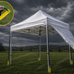 GRAVITY-STAKE® Grass or Dirt Anchor Solution / Protect Your Investment / Protect Yourself