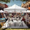 10'x10' - UNDERCOVER® Canopy | Aluminum Commercial | Hex Leg - Image 6