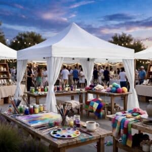 10’x10’ UNDERCOVER® X3 Canopy / Commercial Grade / CRS Curtain-Walls